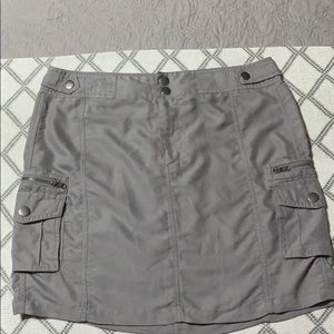 Ann Taylor Loft cargo mini skirt size 6